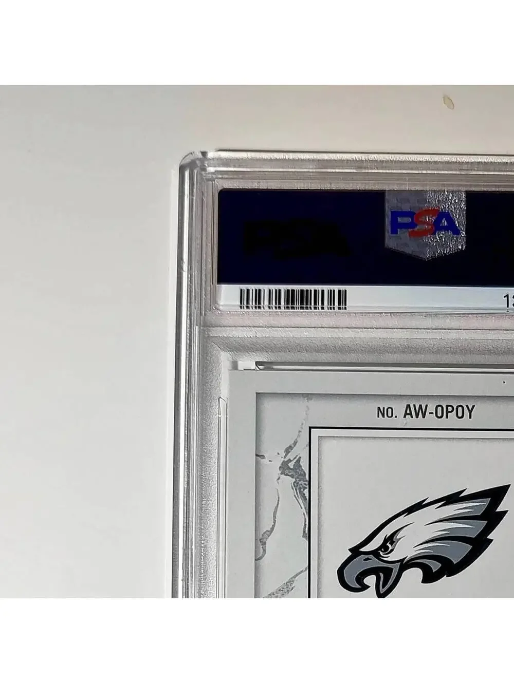 Saquon Barkley 2024 Panini NFL AP Offensive Player of the Year Eagles PSA 9 Mint